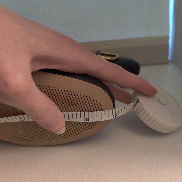 Ralph Lauren Navy Gold Accent Flats Size 7.5B - Picture 16 of 16